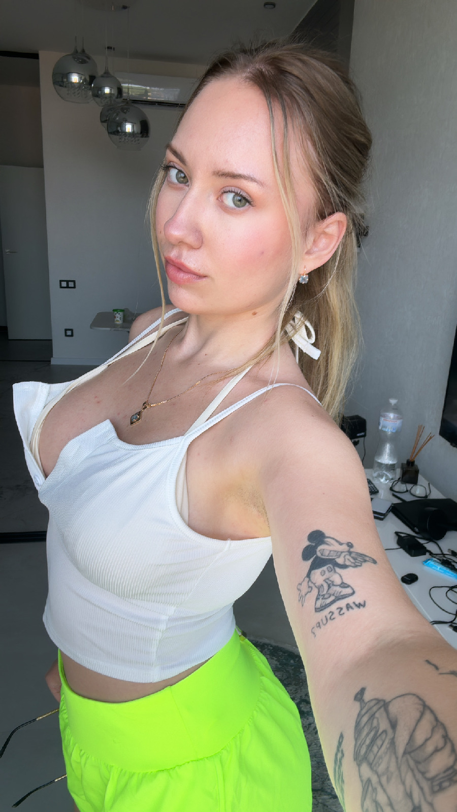 KateV in her underwear in Atlanta