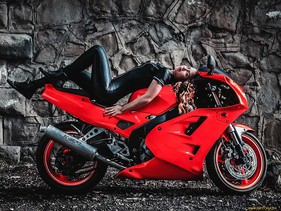 Beautiful girl Beautiful girls and motorcycles in Atlanta