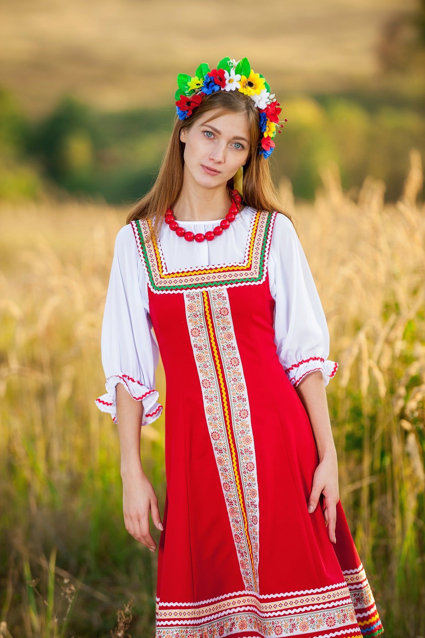 Women in Slavic costumes in Atlanta — step in, relax, and chat live